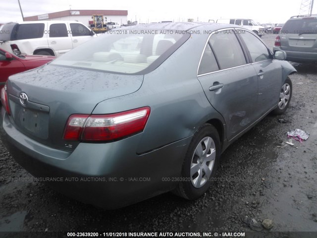 4T1BE46K19U838162 - 2009 TOYOTA CAMRY SE/LE/XLE Light Blue photo 4