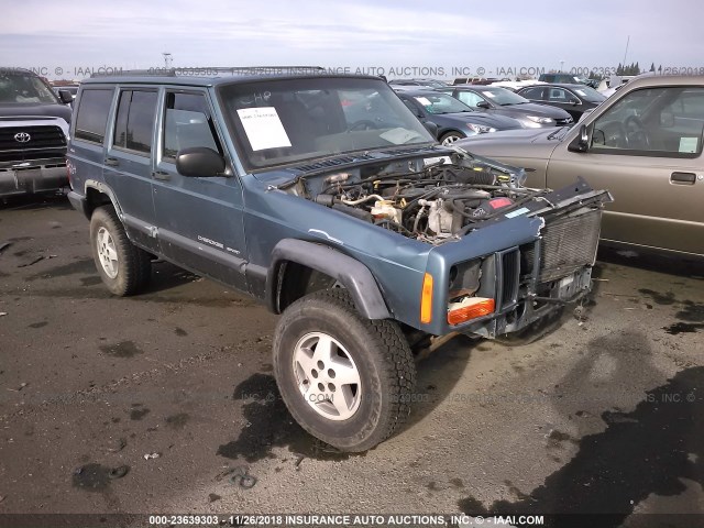 1J4FF68S6XL554860 - 1999 JEEP CHEROKEE SPORT/CLASSIC BLUE photo 1