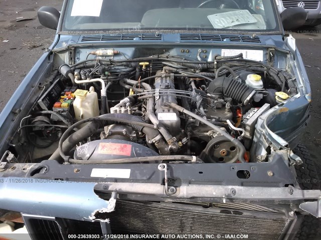 1J4FF68S6XL554860 - 1999 JEEP CHEROKEE SPORT/CLASSIC ლურჯი ფოტო 10