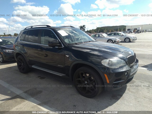 5UXZV8C50BL421506 - 2011 BMW X5 XDRIVE50I BLACK photo 1