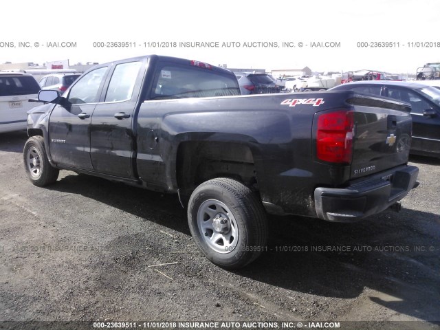 1GCVKNEC4HZ271229 - 2017 CHEVROLET SILVERADO K1500/K1500 LS BLACK photo 3