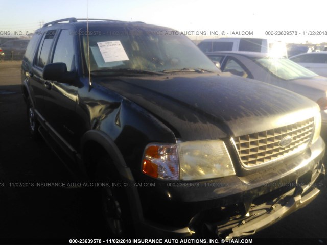 1FMZU64E32ZA70820 - 2002 FORD EXPLORER EDDIE BAUER BLACK photo 1