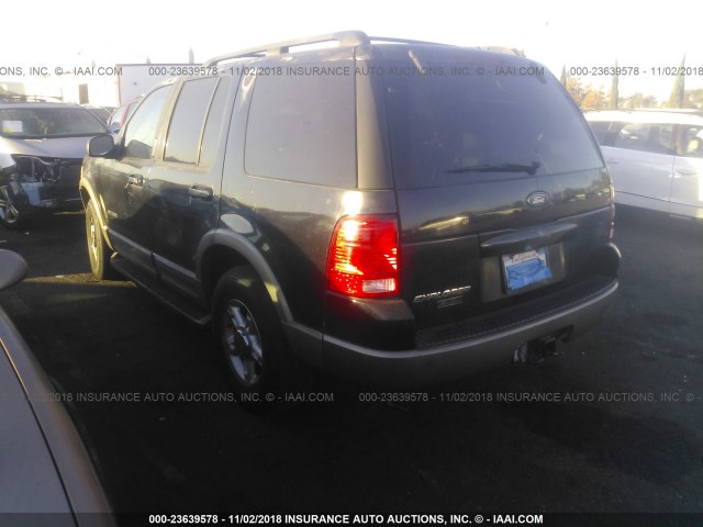 1FMZU64E32ZA70820 - 2002 FORD EXPLORER EDDIE BAUER BLACK photo 3