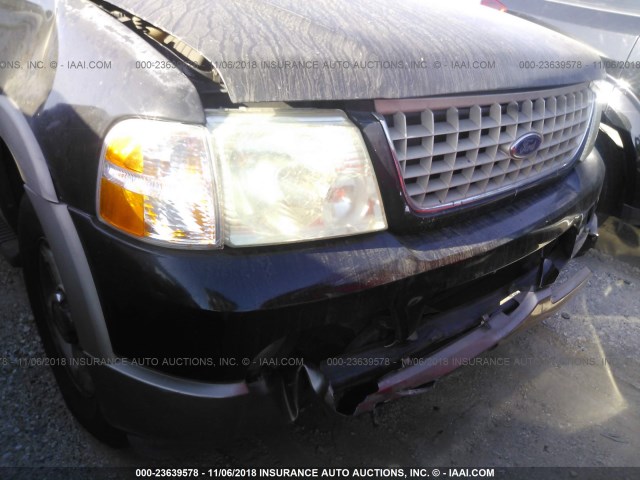 1FMZU64E32ZA70820 - 2002 FORD EXPLORER EDDIE BAUER BLACK photo 6