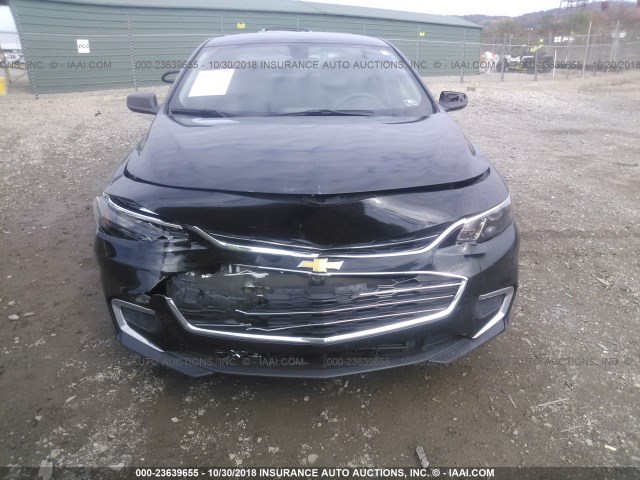 1G1ZB5ST2GF336674 - 2016 CHEVROLET MALIBU LS BLACK photo 6
