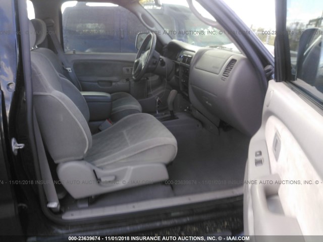 5TEGN92N84Z378540 - 2004 TOYOTA TACOMA DOUBLE CAB PRERUNNER BLACK photo 5
