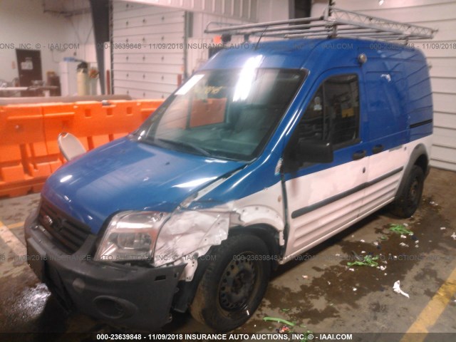 NM0LS7AN8DT176418 - 2013 FORD TRANSIT CONNECT XL WHITE photo 2