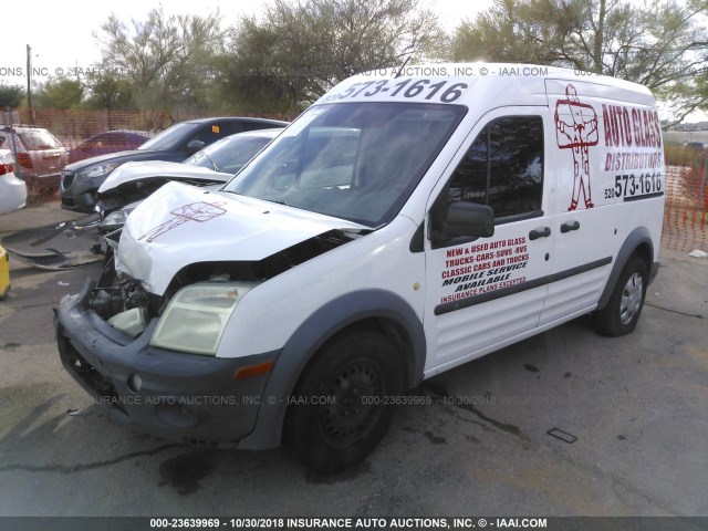 NM0LS7AN1AT008910 - 2010 FORD TRANSIT CONNECT XL WHITE photo 2