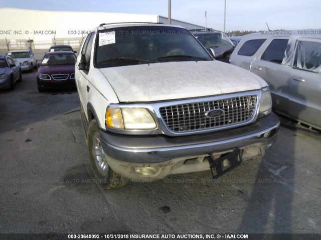 1FMRU17L31LA02239 - 2001 FORD EXPEDITION EDDIE BAUER WHITE photo 6