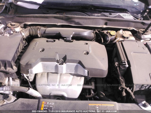 1G11C5SL1EF257522 - 2014 CHEVROLET MALIBU 1LT SILVER photo 10
