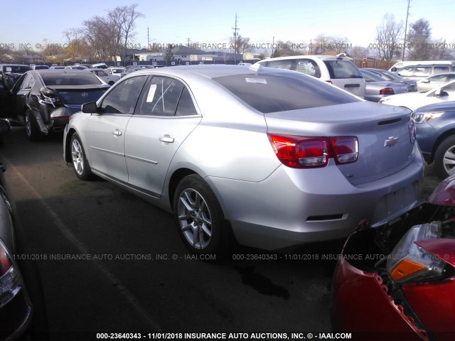 1G11C5SL1EF257522 - 2014 CHEVROLET MALIBU 1LT SILVER photo 3