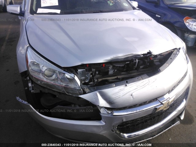 1G11C5SL1EF257522 - 2014 CHEVROLET MALIBU 1LT SILVER photo 6