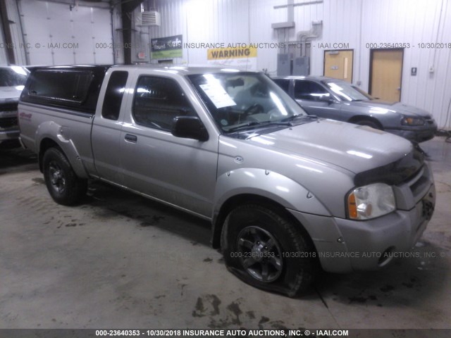 1N6ED26Y54C455110 - 2004 NISSAN FRONTIER KING CAB XE V6 Pewter photo 1