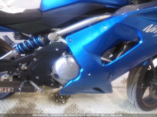 JKAEXEA127A025535 - 2007 KAWASAKI EX650 A Mavi foto 10