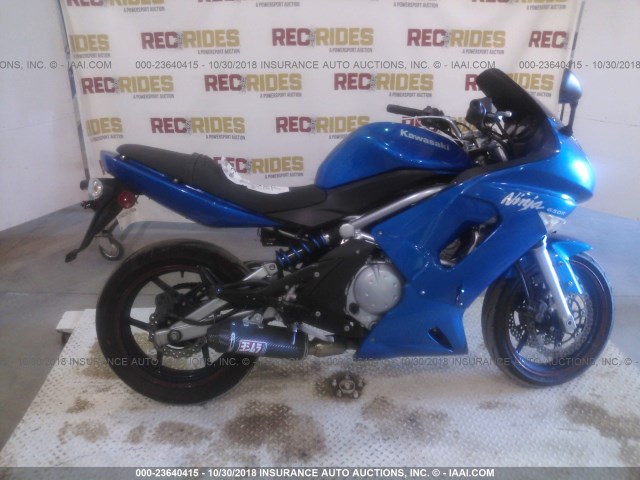 JKAEXEA127A025535 - 2007 KAWASAKI EX650 A Mavi foto 5