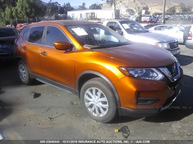 JN8AT2MT6HW399697 - 2017 NISSAN ROGUE S/SL/SV ORANGE photo 1