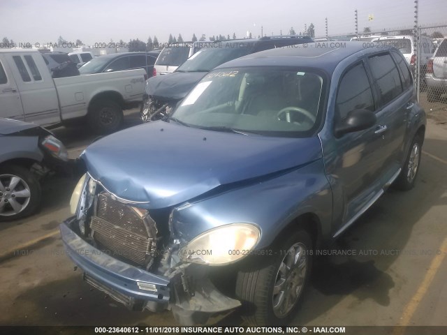 3A8FY68886T227067 - 2006 CHRYSLER PT CRUISER LIMITED BLUE photo 2