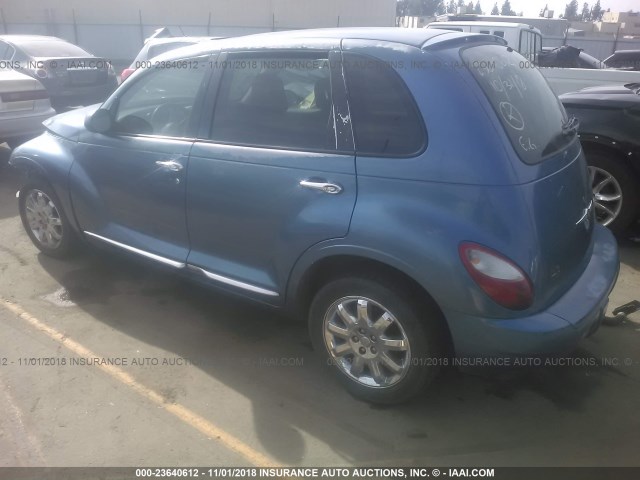 3A8FY68886T227067 - 2006 CHRYSLER PT CRUISER LIMITED BLUE photo 3