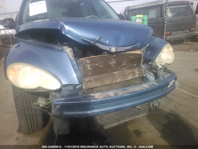 3A8FY68886T227067 - 2006 CHRYSLER PT CRUISER LIMITED BLUE photo 6