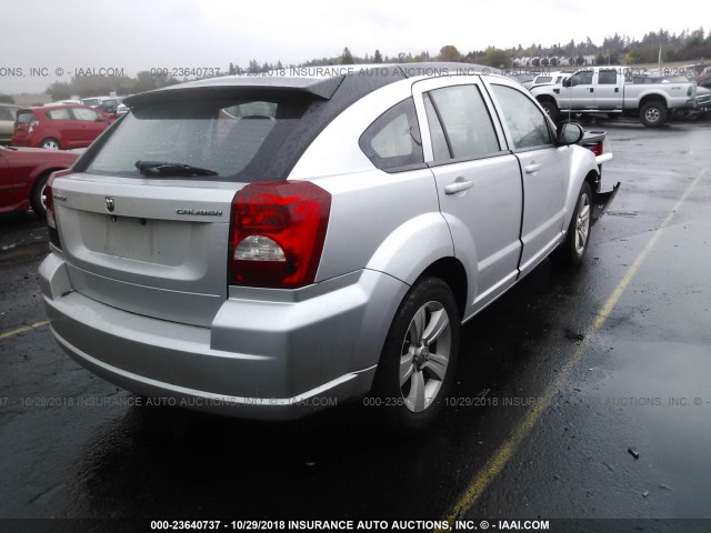 1B3CB3HA0BD228714 - 2011 DODGE CALIBER MAINSTREET SILVER photo 4