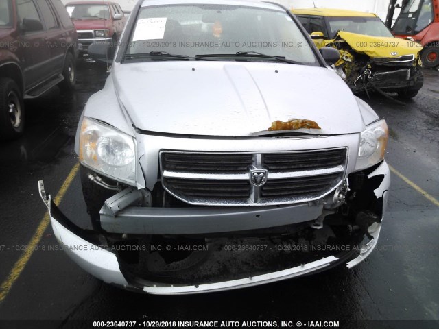 1B3CB3HA0BD228714 - 2011 DODGE CALIBER MAINSTREET SILVER photo 6