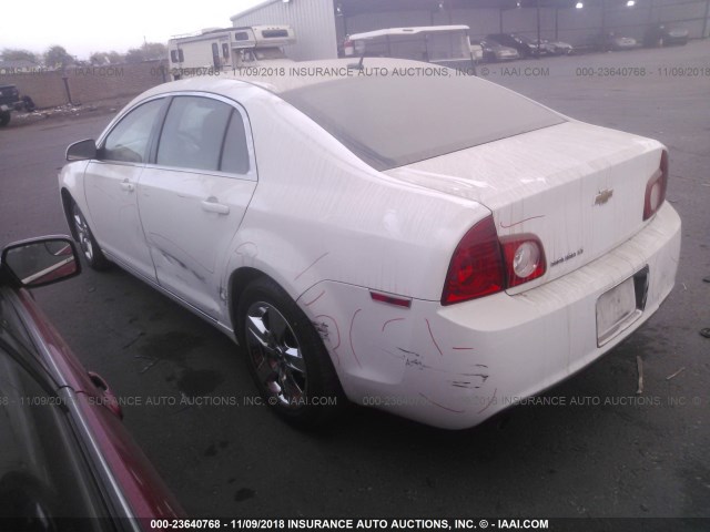 1G1ZC5EB3AF310205 - 2010 CHEVROLET MALIBU 1LT 白色 照片 3