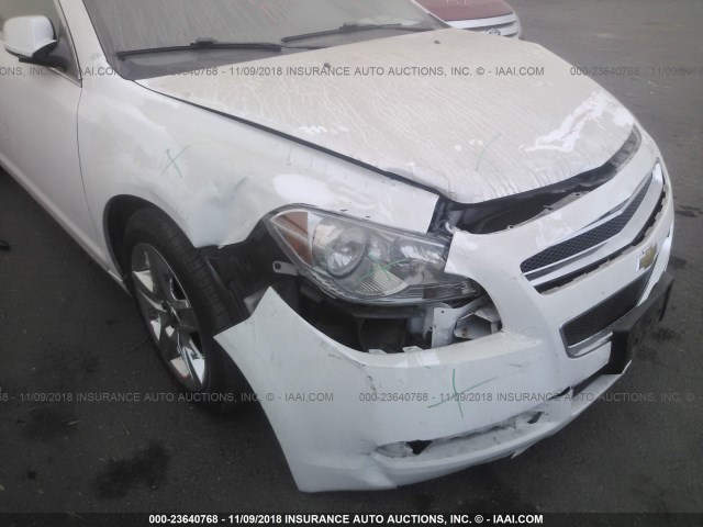 1G1ZC5EB3AF310205 - 2010 CHEVROLET MALIBU 1LT 白色 照片 6