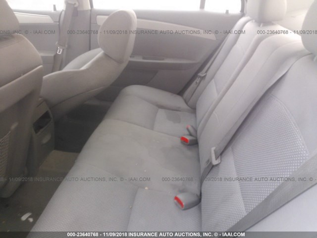 1G1ZC5EB3AF310205 - 2010 CHEVROLET MALIBU 1LT 白色 照片 8