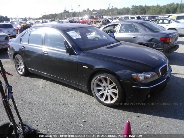 WBAHL83567DT08225 - 2007 BMW 750 I BLACK photo 1