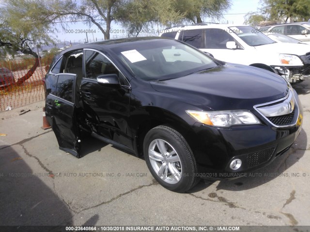 5J8TB3H53DL010634 - 2013 ACURA RDX TECHNOLOGY BLACK photo 1