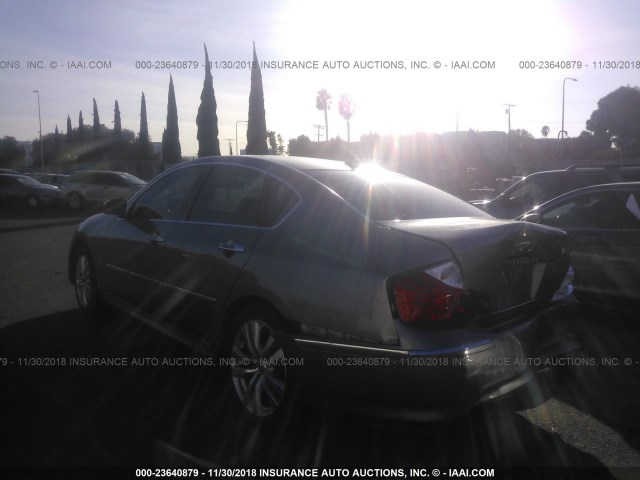 JNKAY01E18M607244 - 2008 INFINITI M35 SPORT GRAY photo 3