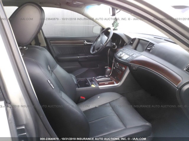 JNKAY01E18M607244 - 2008 INFINITI M35 SPORT GRAY photo 5