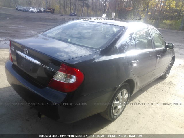JTDBE32K130242178 - 2003 TOYOTA CAMRY LE/XLE 黑色 照片 4