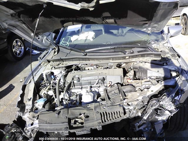 1HGCR2F16HA164813 - 2017 HONDA ACCORD SPORT SPECIAL EDITION SILVER photo 10