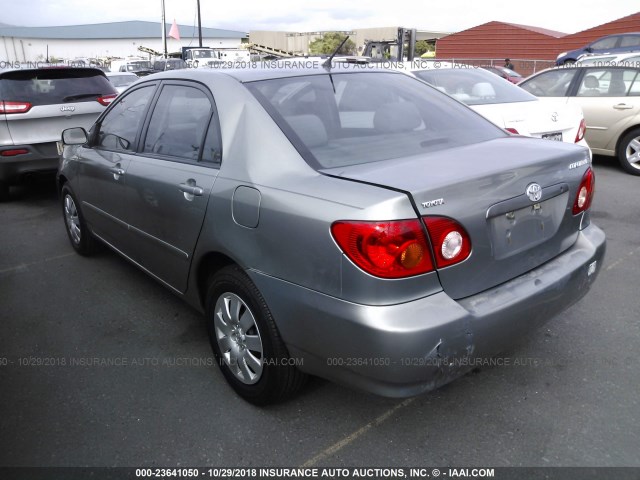 1NXBR32E84Z241064 - 2004 TOYOTA COROLLA CE/LE/S GRAY photo 3