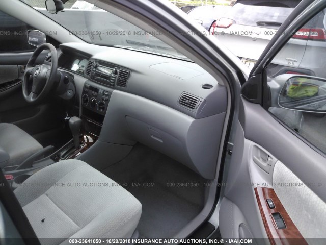 1NXBR32E84Z241064 - 2004 TOYOTA COROLLA CE/LE/S GRAY photo 5