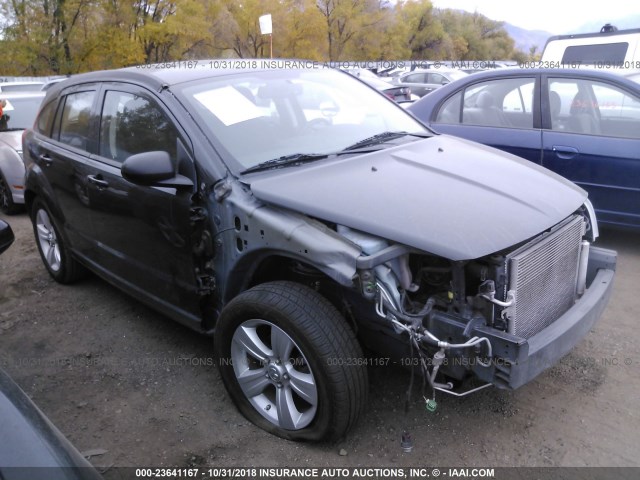 1B3CB3HA2BD110941 - 2011 DODGE CALIBER MAINSTREET GRAY photo 1