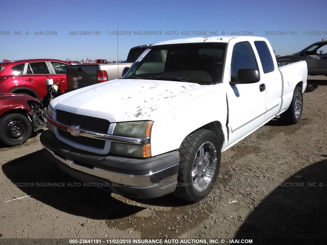 2GCEC19T531223997 - 2003 CHEVROLET SILVERADO C1500 WHITE photo 2