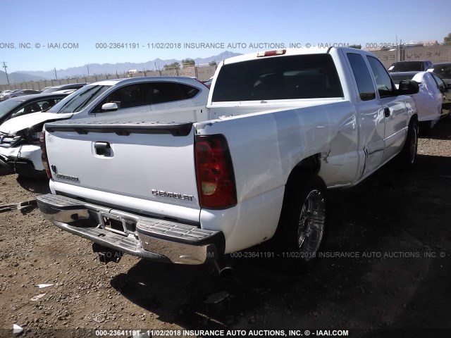 2GCEC19T531223997 - 2003 CHEVROLET SILVERADO C1500 WHITE photo 4