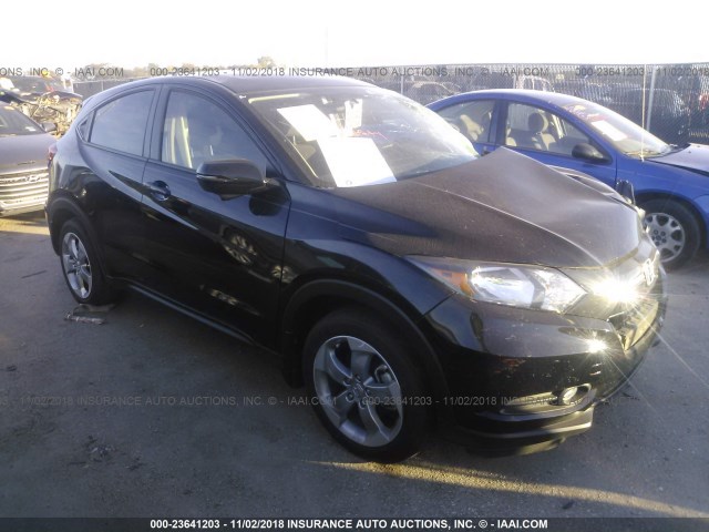 3CZRU5H59GM750670 - 2016 HONDA HR-V EX BLACK photo 1