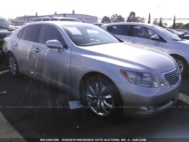 JTHBL46F285056571 - 2008 LEXUS LS 460 SILVER photo 1