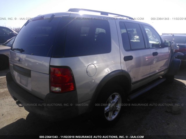 1FMZU62K24ZA97681 - 2004 FORD EXPLORER XLS/XLS SPORT SILVER photo 4