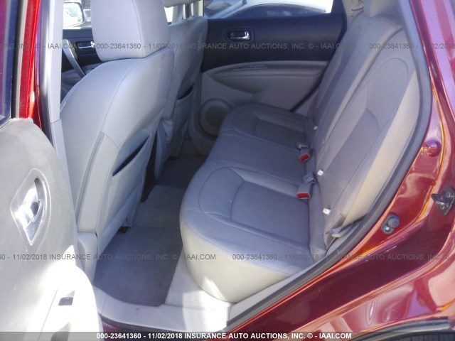 JN8AS5MT4DW513890 - 2013 NISSAN ROGUE S/SV RED photo 8