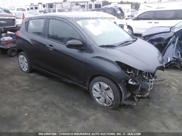 KL8CB6SA7HC754547 - 2017 CHEVROLET SPARK LS GRAY photo 1