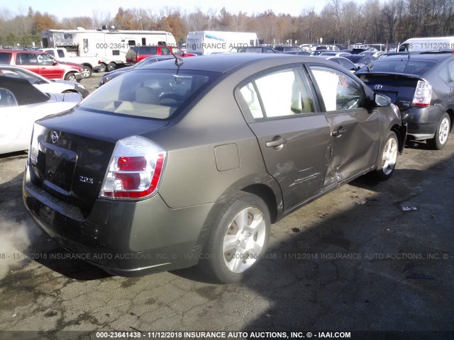 3N1AB61E27L605035 - 2007 NISSAN SENTRA 2.0/2.0S/2.0SL BROWN photo 4