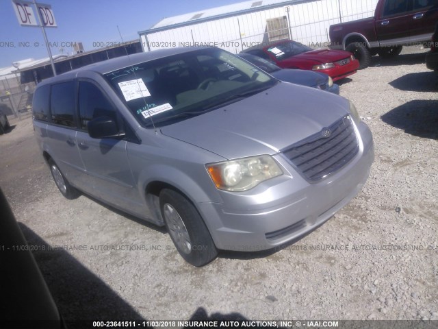 2A8HR44H38R724890 - 2008 CHRYSLER TOWN & COUNTRY LX SILVER photo 1