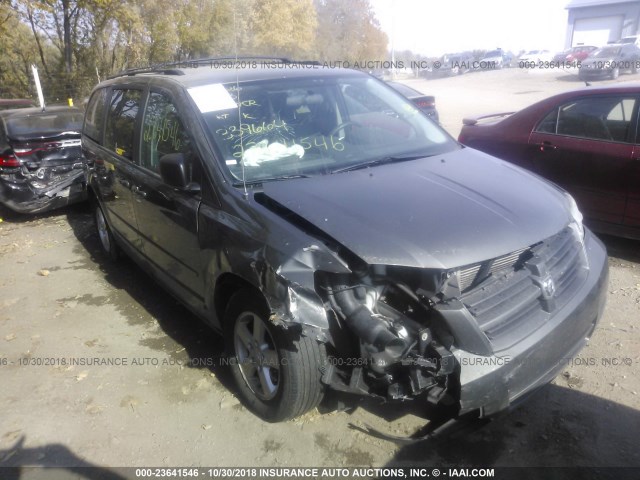 2D4RN4DE0AR339664 - 2010 DODGE GRAND CARAVAN SE GRAY photo 1