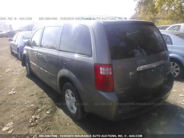 2D4RN4DE0AR339664 - 2010 DODGE GRAND CARAVAN SE GRAY photo 3