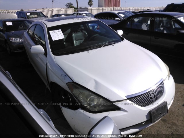 4T1CE30P54U860032 - 2004 TOYOTA CAMRY SOLARA SE/SLE Ağ foto 1