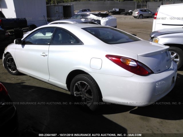 4T1CE30P54U860032 - 2004 TOYOTA CAMRY SOLARA SE/SLE Ağ foto 3